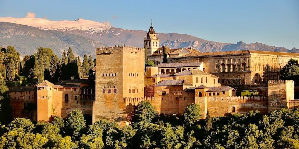 Alhambra im Nachmittagslicht